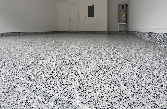 Gatineau garage flooring flake systems